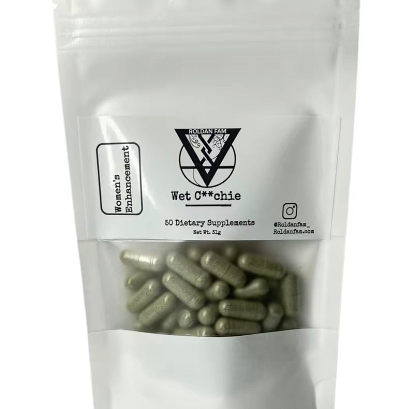 Wet C**chie (Women’s mood + womb health enhancer) - 50 Vegan Capsules