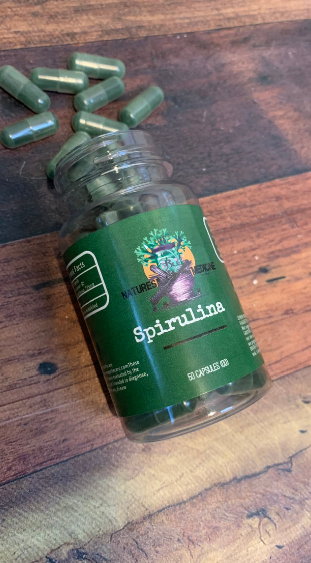 Spirulina - 50 Vegan Capsules