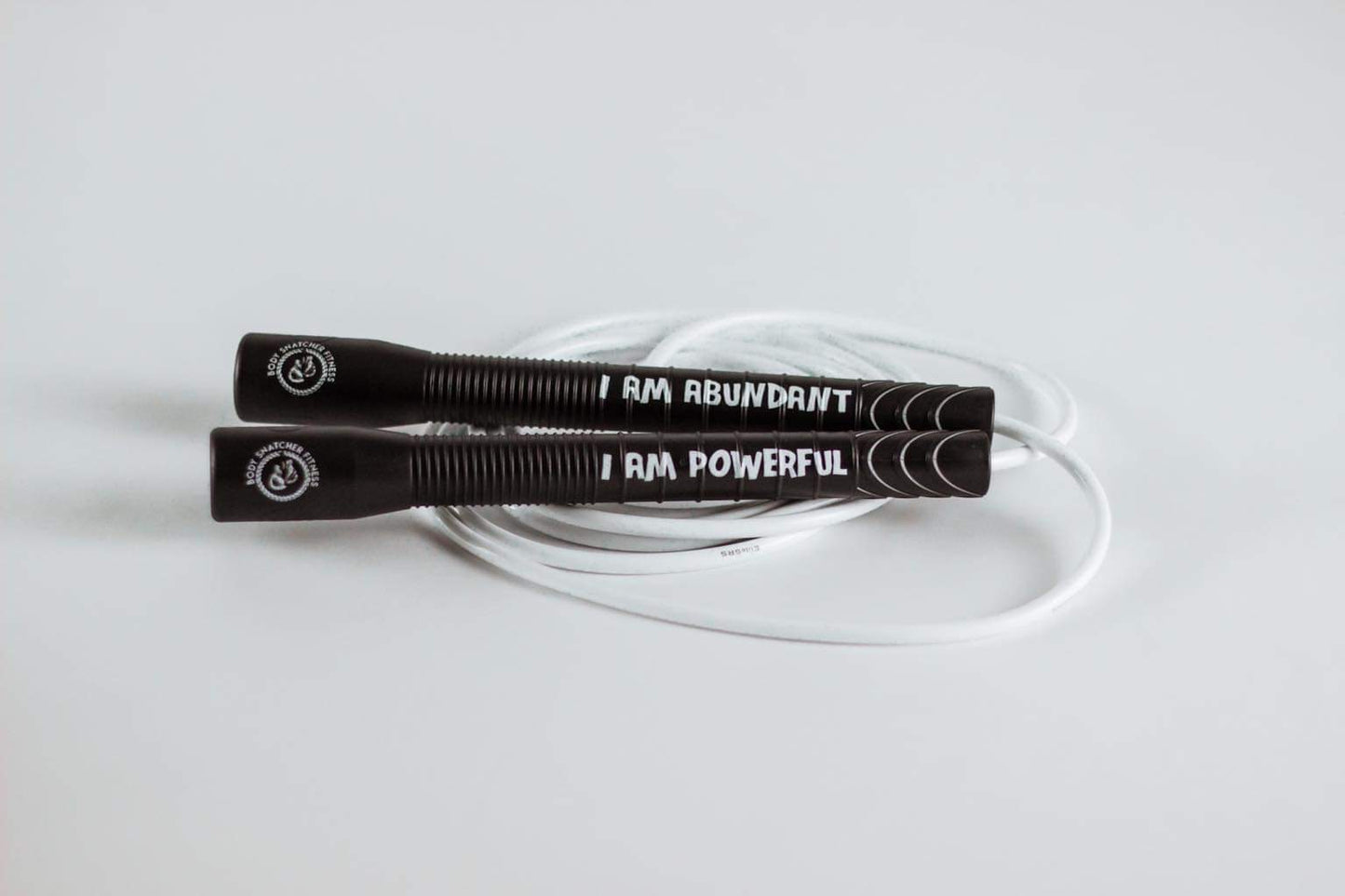 Affirmation Jump Rope - White