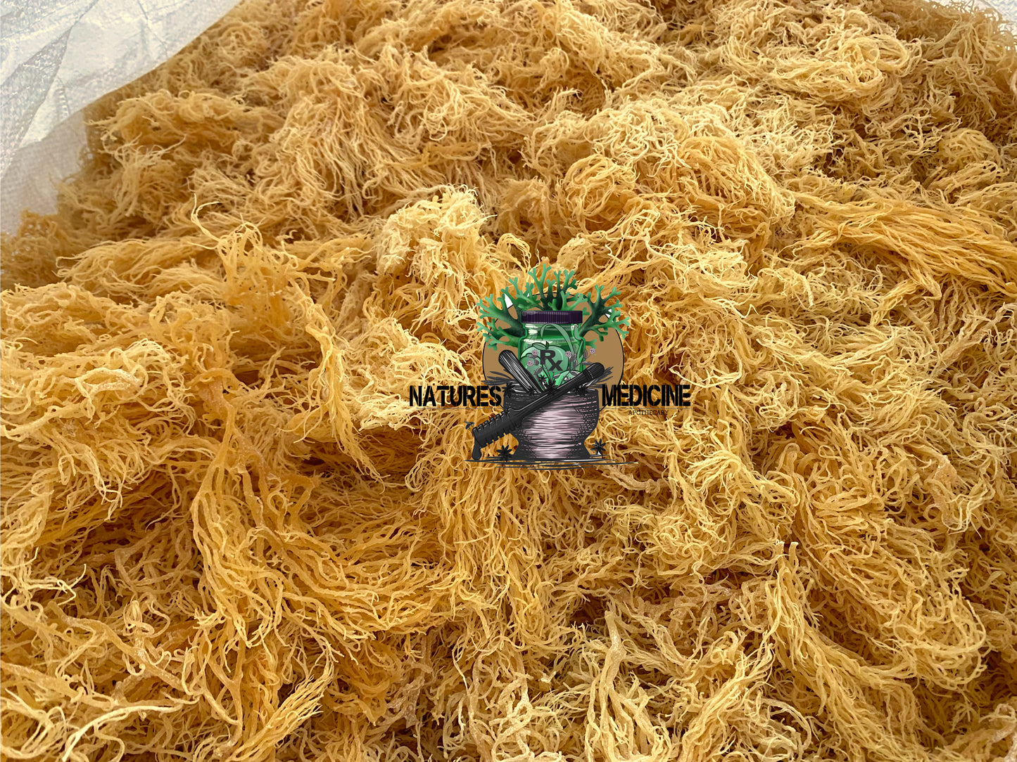 24K Gold Raw Seamoss
