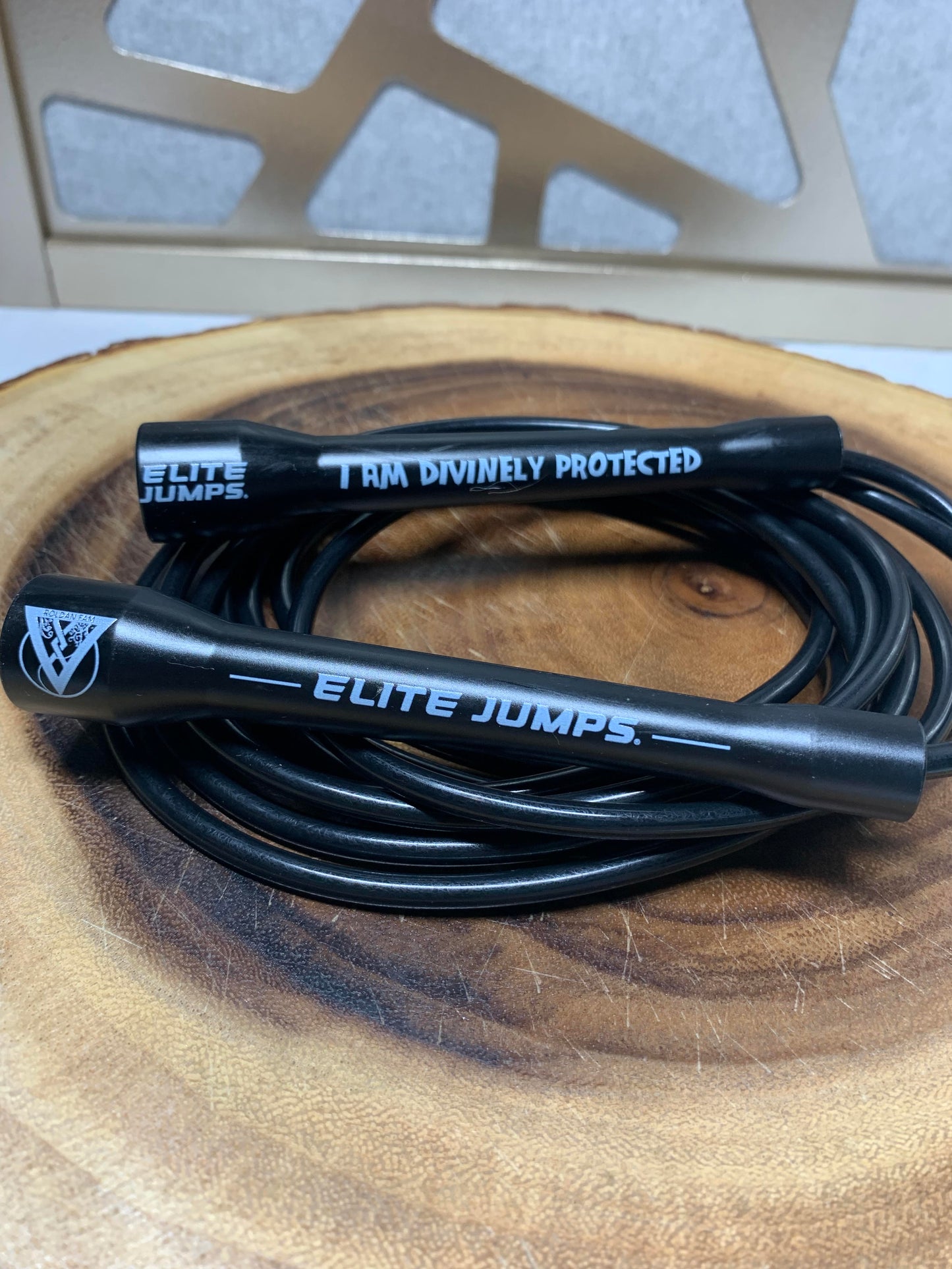 Black Agility - Affirmation Jump Rope