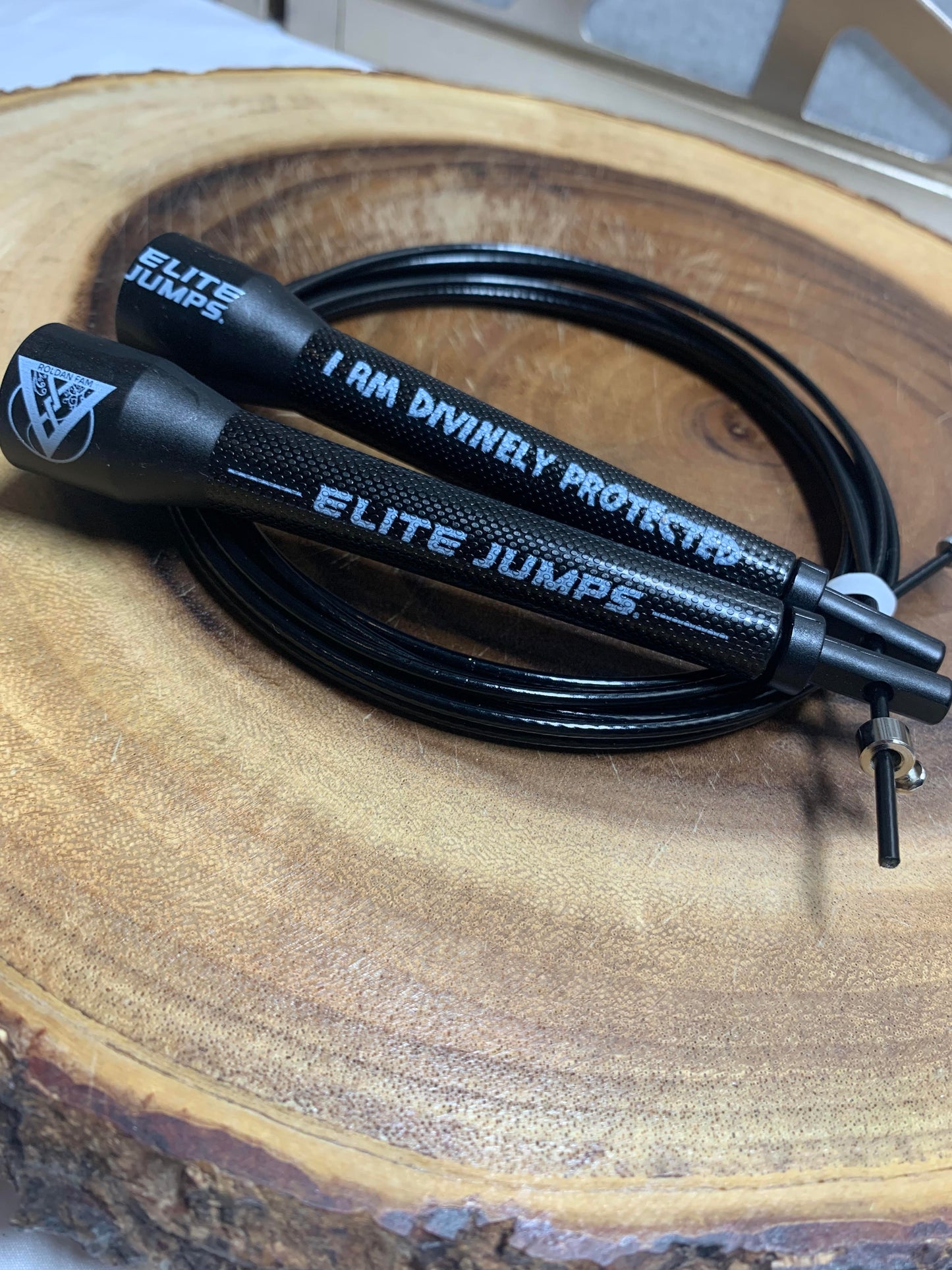 Black Fast AF - Affirmation Jump Rope