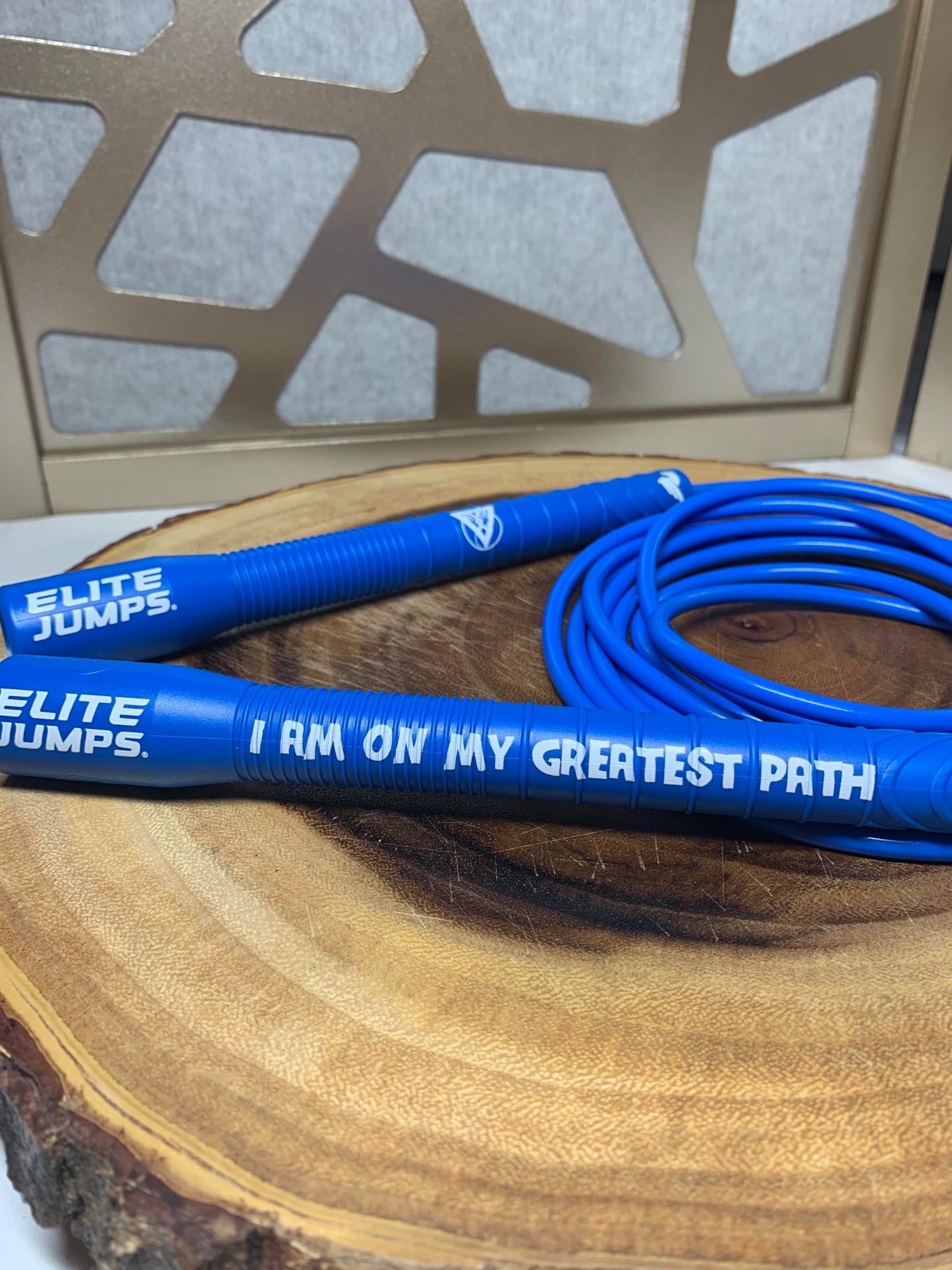 Blue Grounded - Affirmation Jump Rope