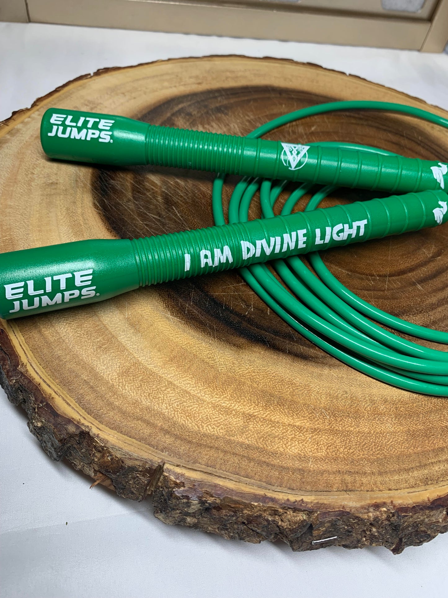 Green Grounded - Affirmation Jump Rope