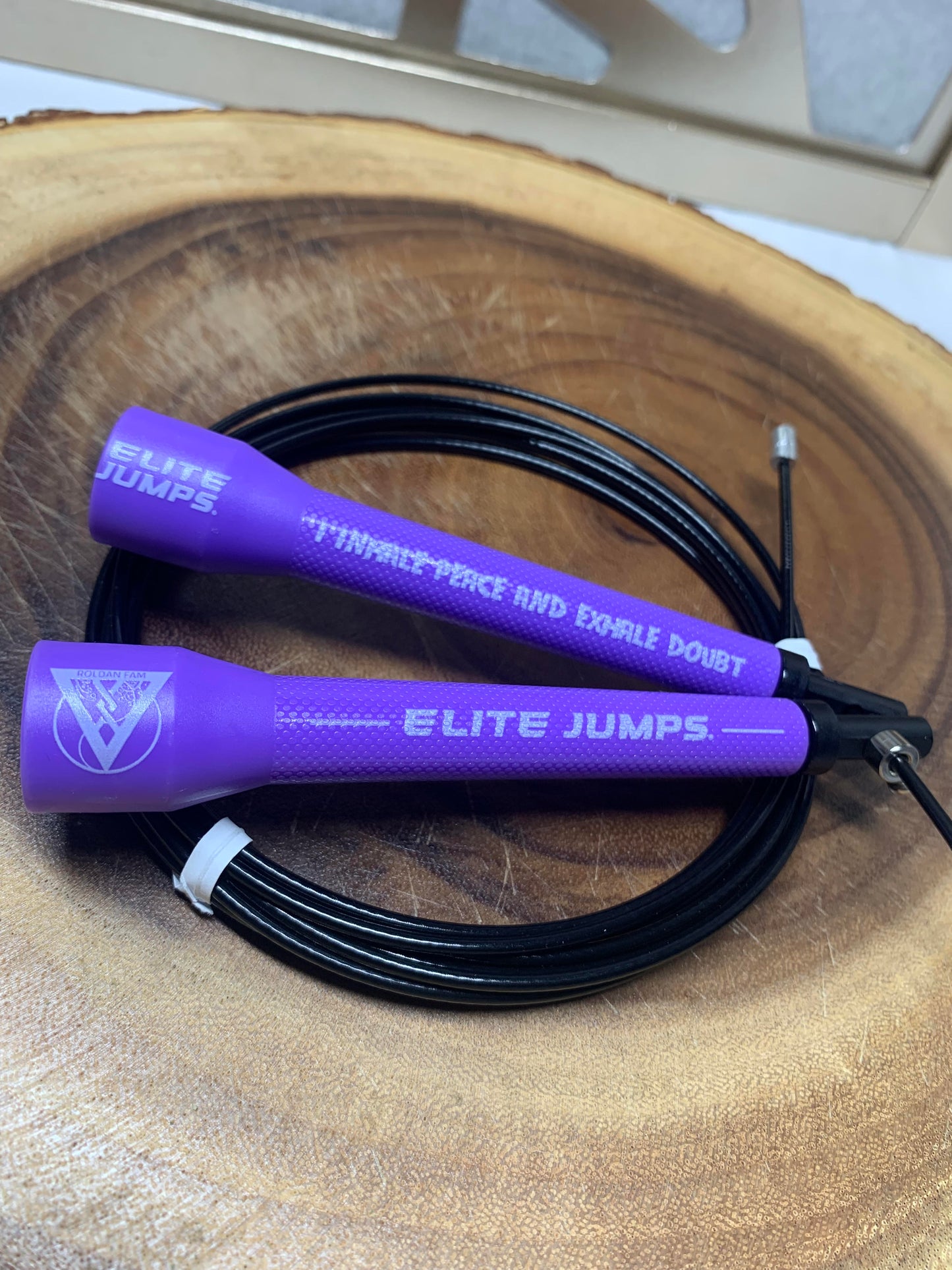 Purple Fast AF - Affirmation Jump Rope