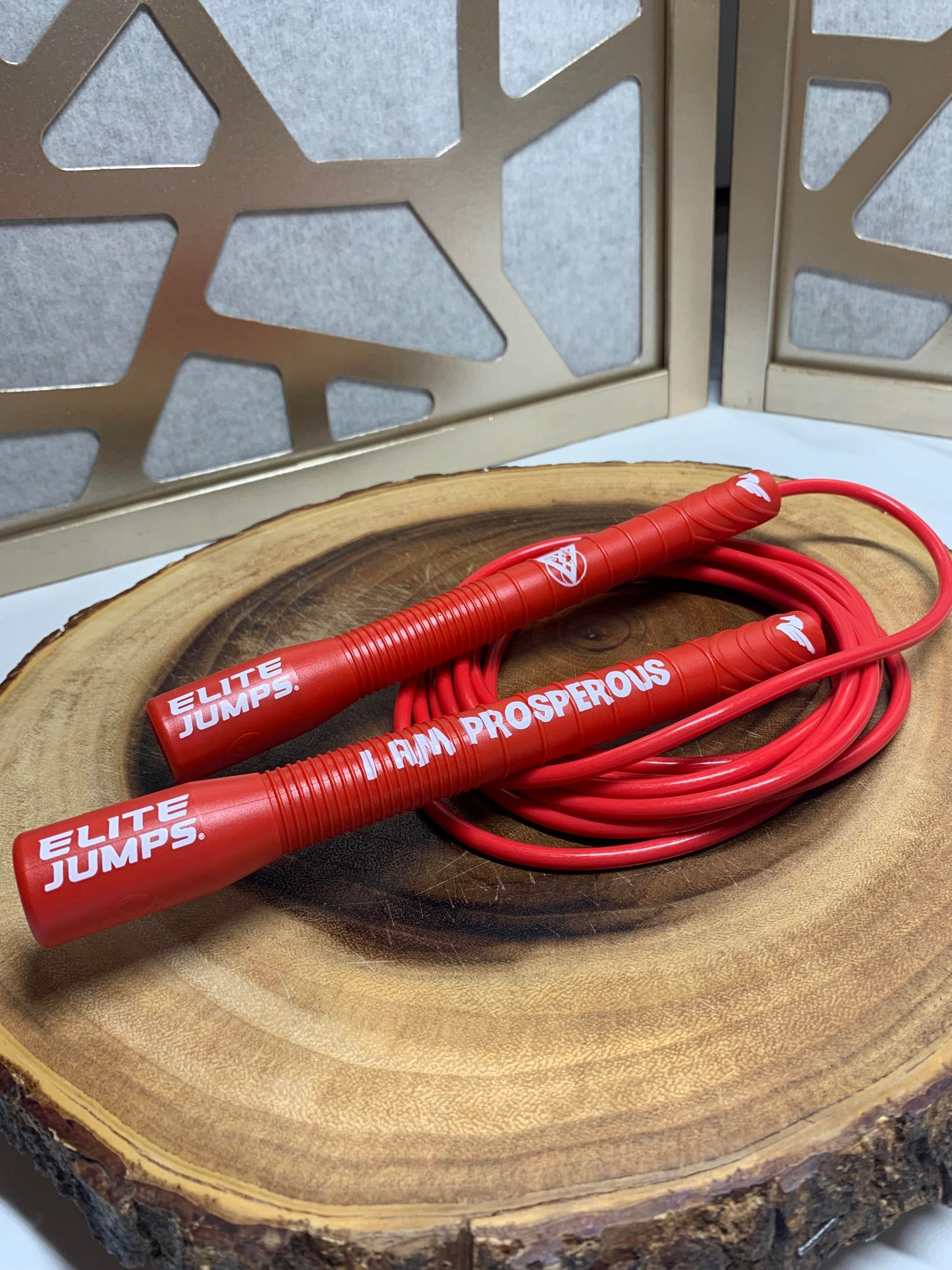 Red Grounded - Affirmation Jump Rope