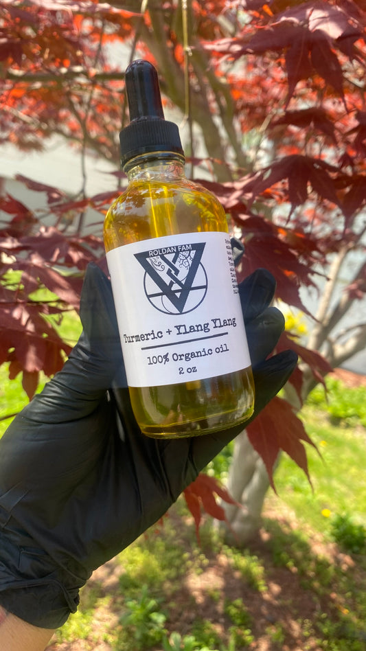 Turmeric + Ylang Ylang oil
