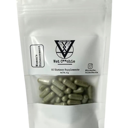 Wet C**chie (Women’s mood + womb health enhancer) - 50 Vegan Capsules