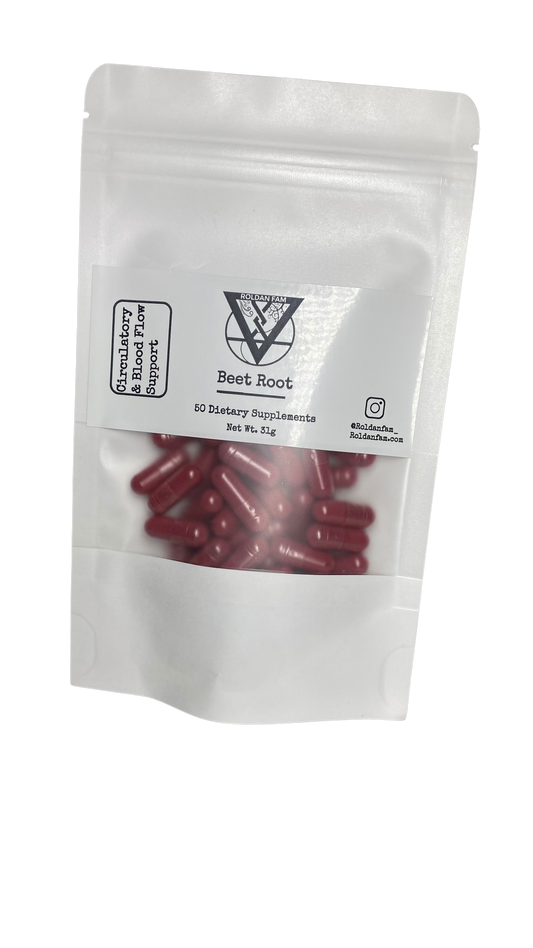 Beet Root Powder  - 50 Vegan Capsules