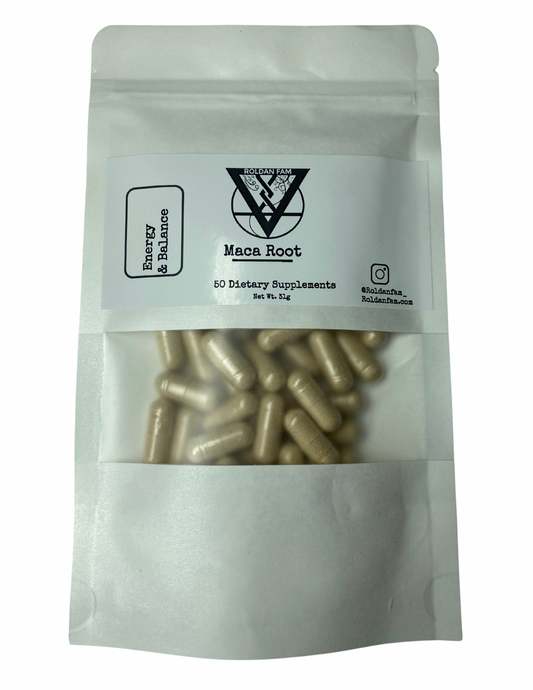 Maca Root - 50 Vegan Capsules