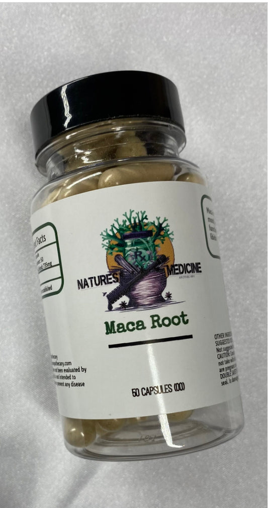 Maca Root - 50 Vegan Capsules