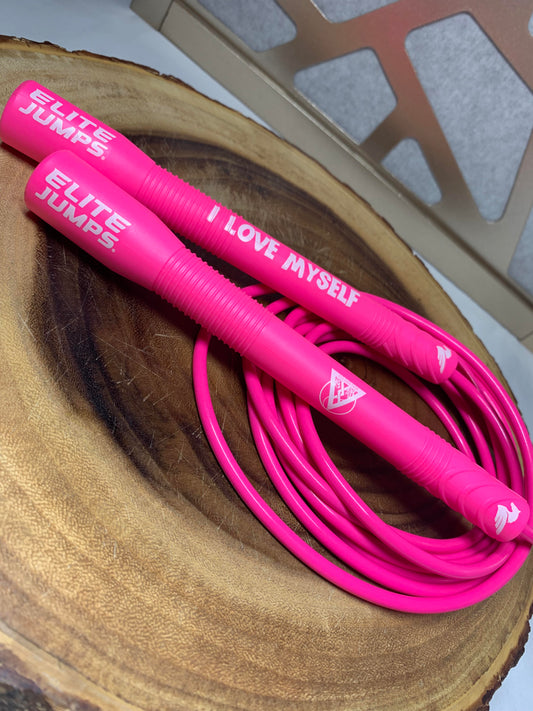 Pink Grounded - Affirmation Jump Rope - 10 FT